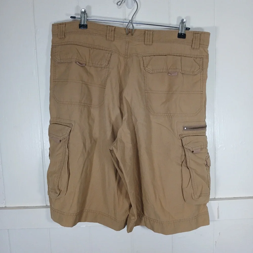 Nike ACG Cargo Shorts Mens 34 Tan Khaki Utility Gorpcore Hiking ACGM2008 108